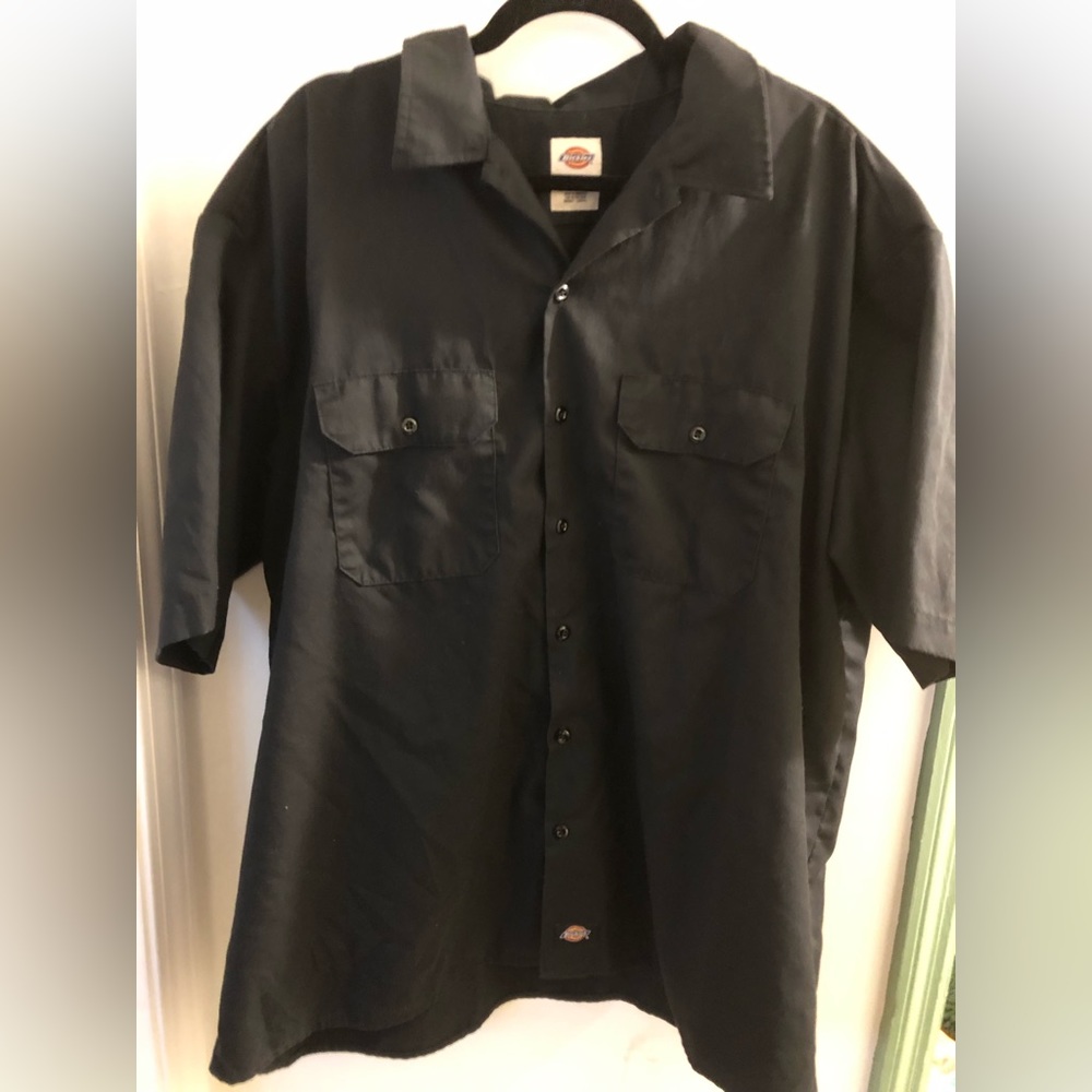 Dickies work shirt short sleeve button up